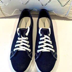 Lands' End Lace Up canvass Sneakers Women's Size 9